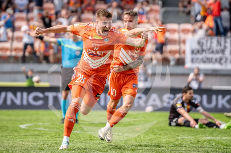 Piłka Nożna: BETCLIC 1 LIGA. BRUK-BET TERMALICA NIECIECZA – POLONIA WARSZAWA - Agencja Fotograficzna